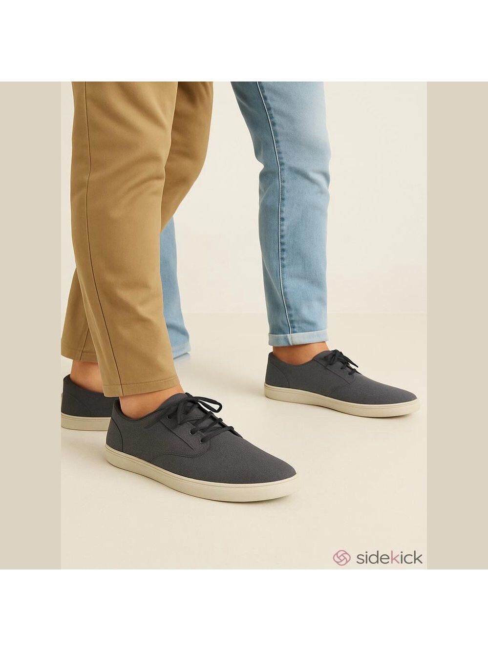 Men's Lukees Casual Shoes Gray Size 13